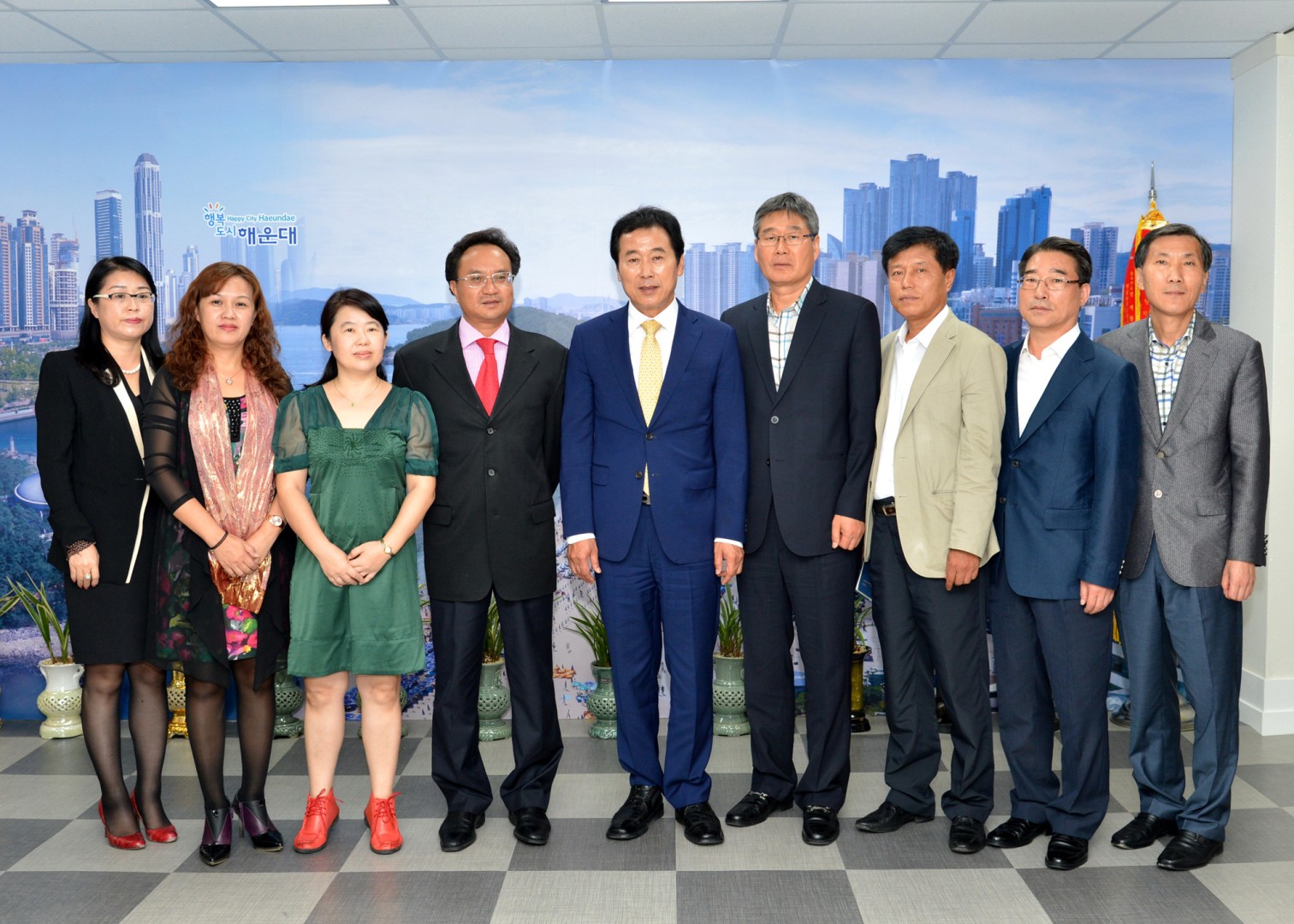 중국 해남성 해구시 실무단 방문 3