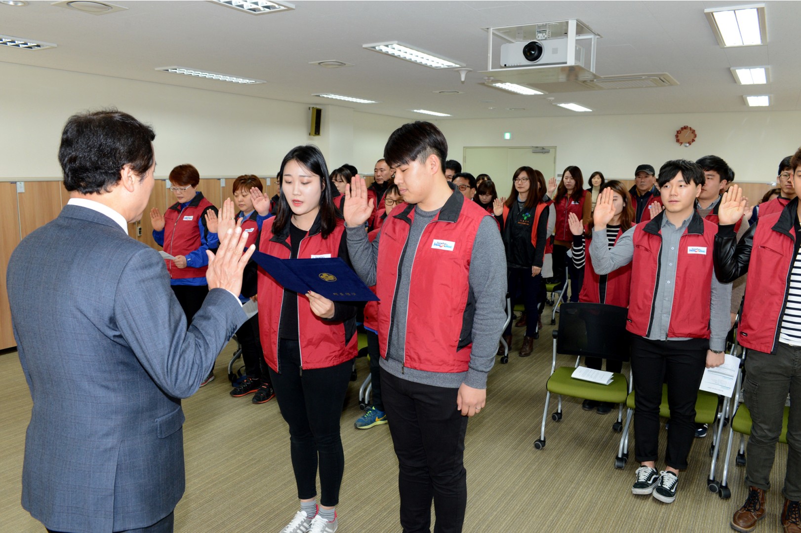 해운대집수리봉사단 발대식 3
