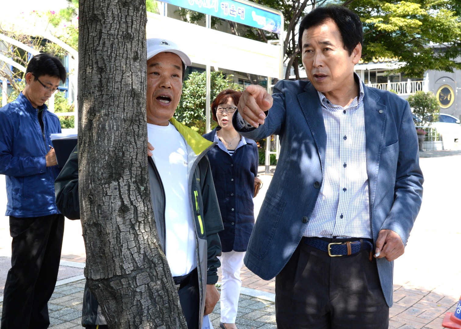 동순방에 따른 좌동 현장방문 6
