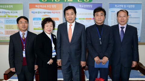 동백중학교 방문