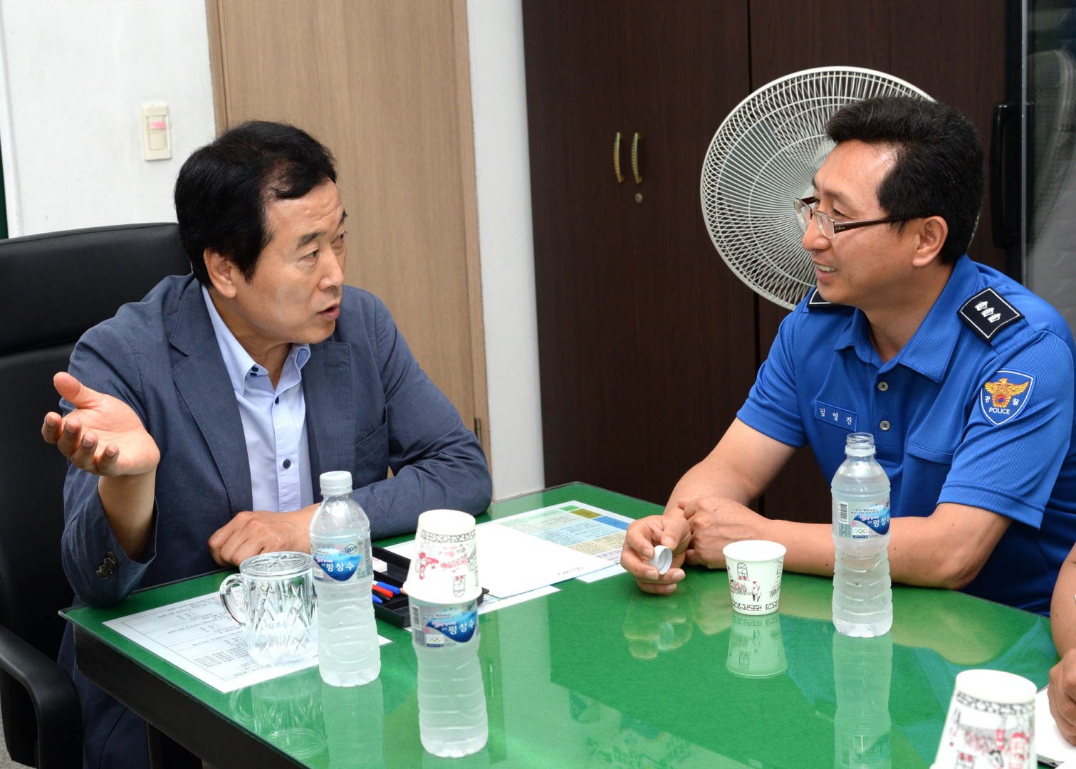 해수욕장 근무자 격려 6