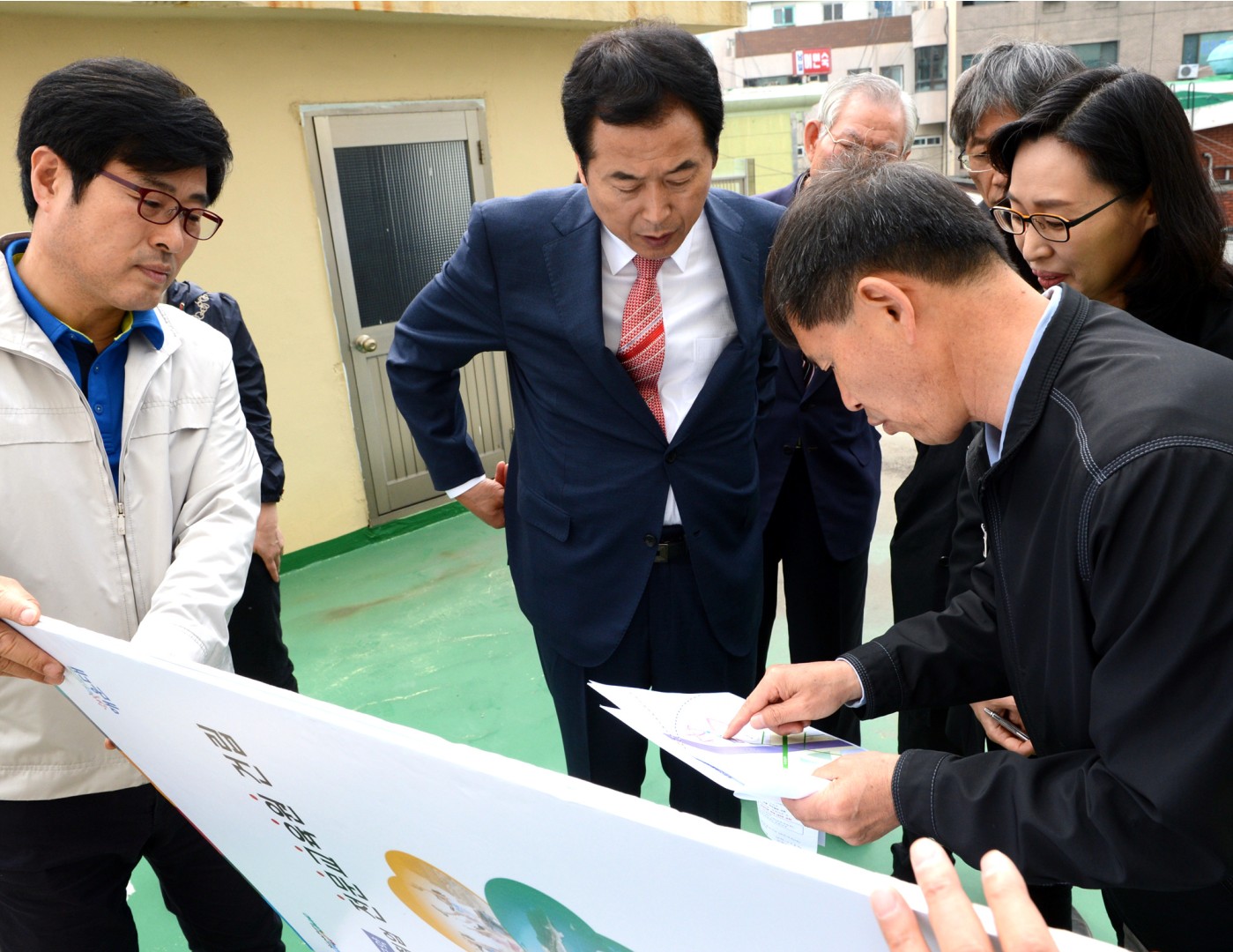 우2동 경로당 시설 순시 3