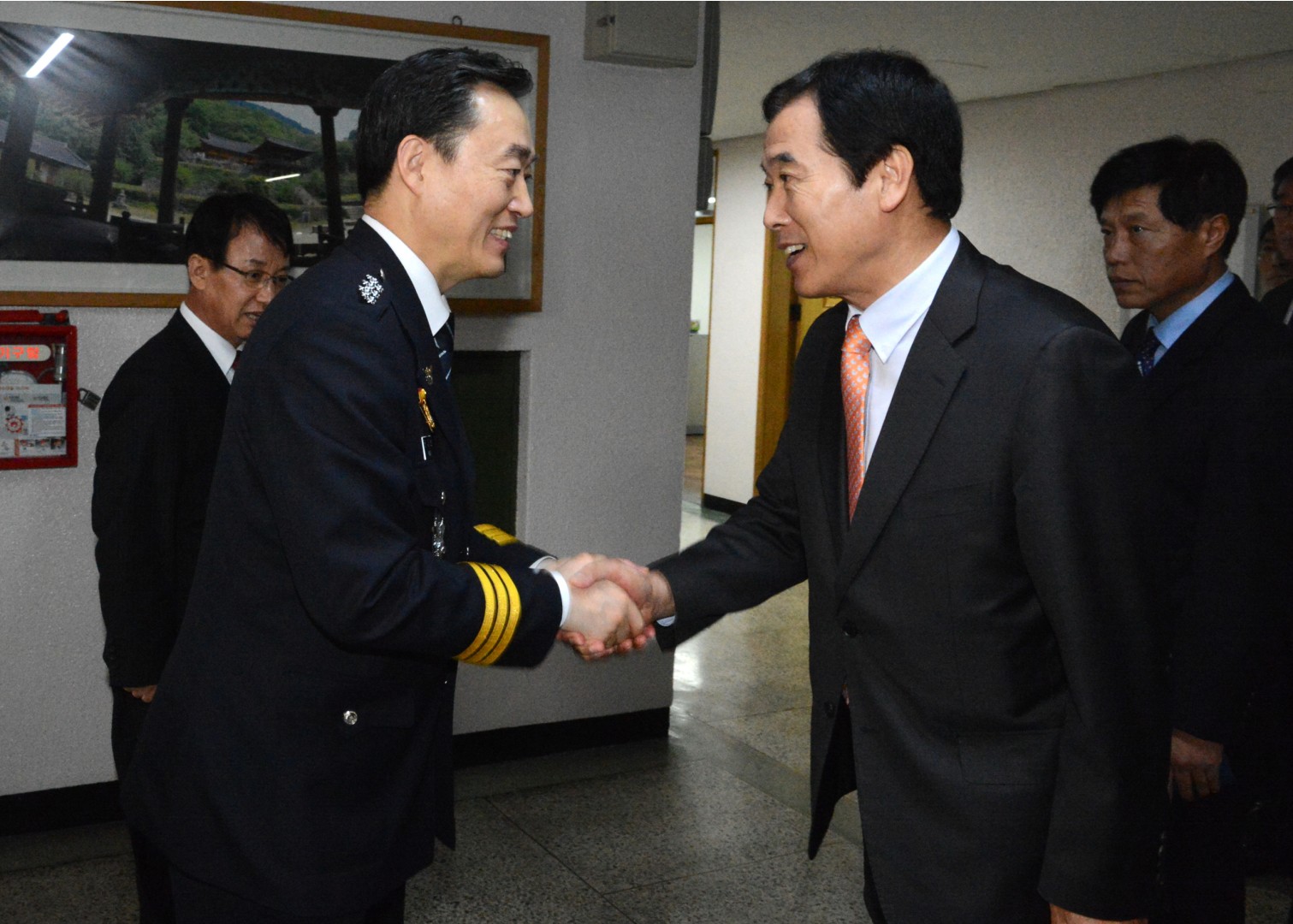 부산 경찰청장 방문 2
