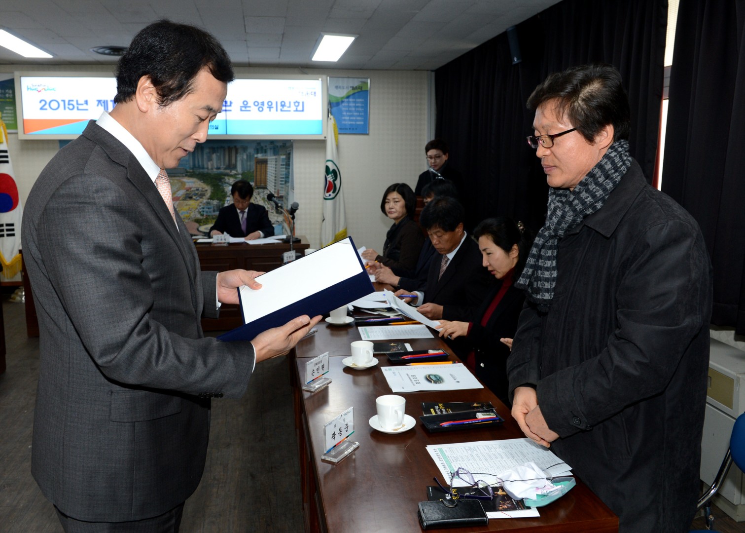 문화회관운영위원회 위촉식 7