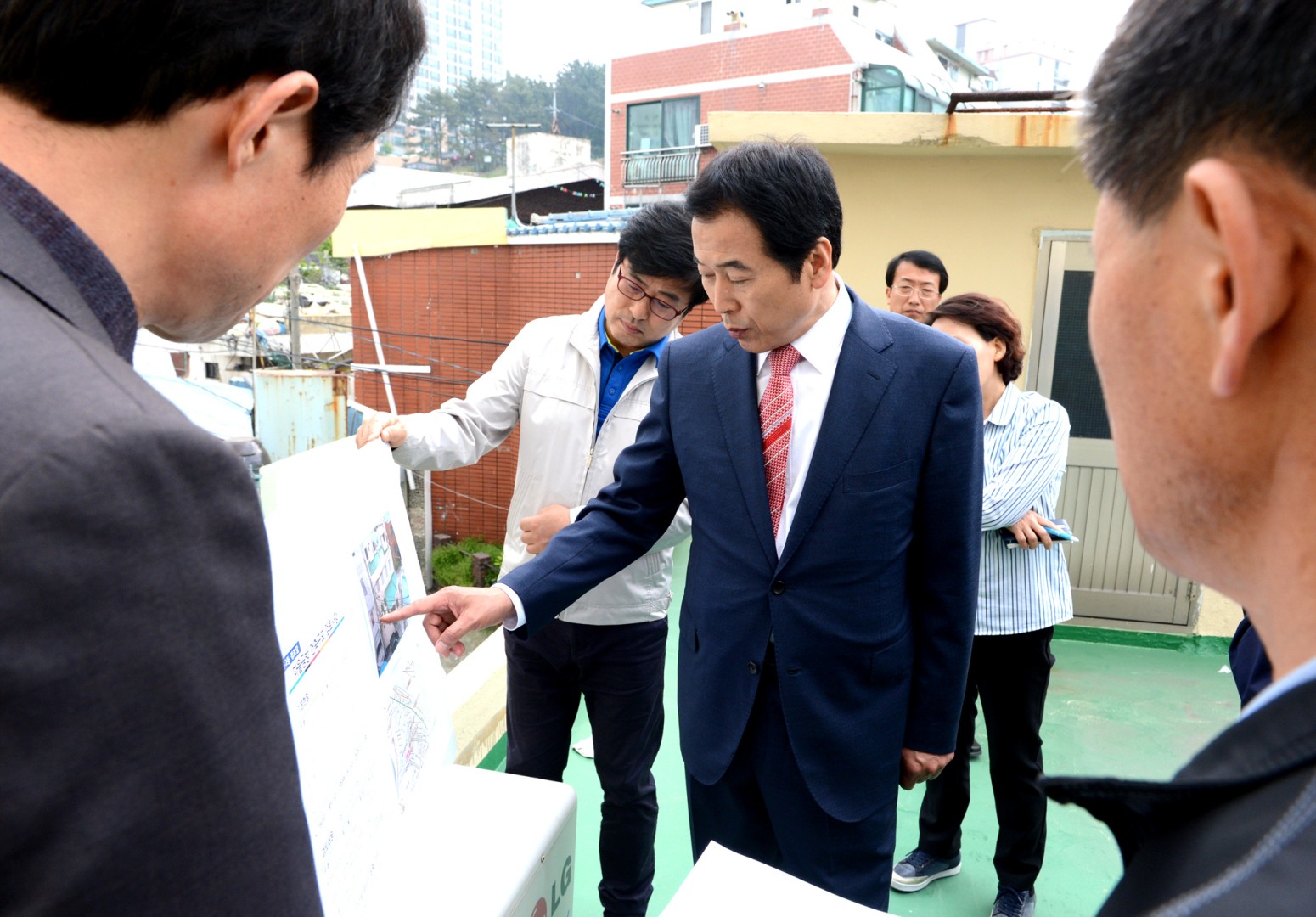 우2동 경로당 시설 순시 4