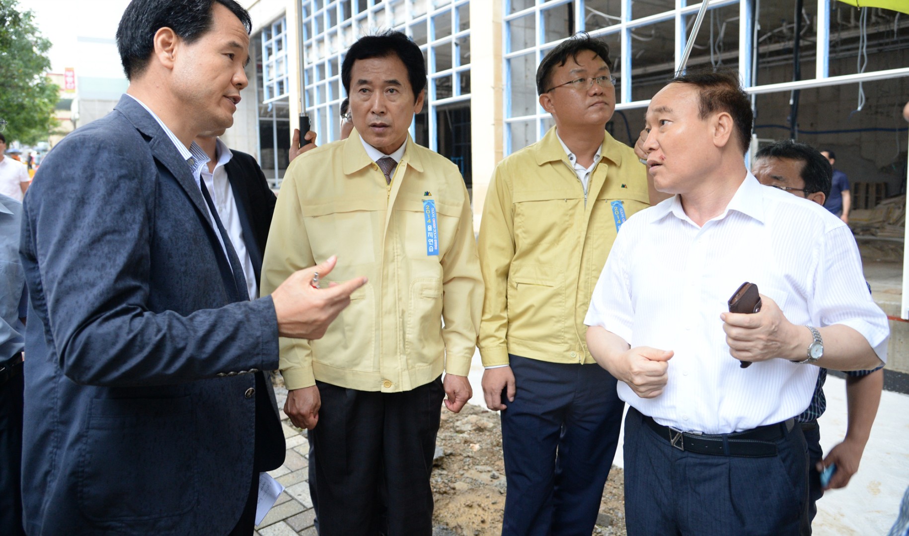 좌동 공사장 도로붕괴 현장 7