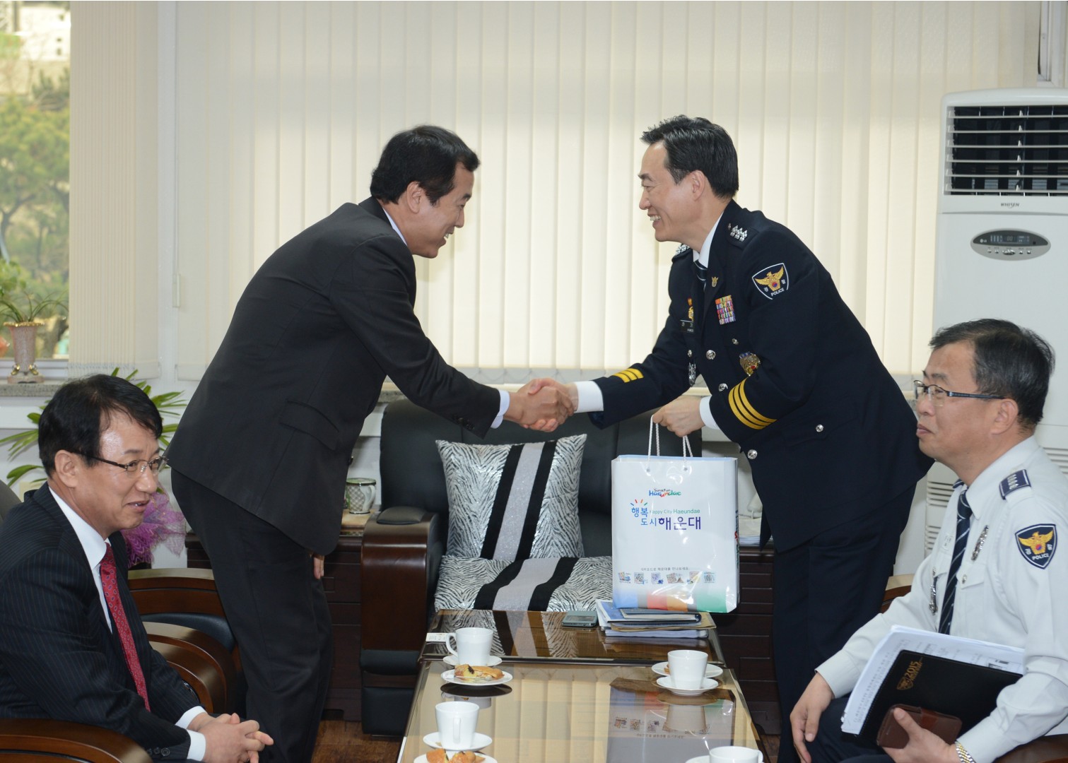 부산 경찰청장 방문 3