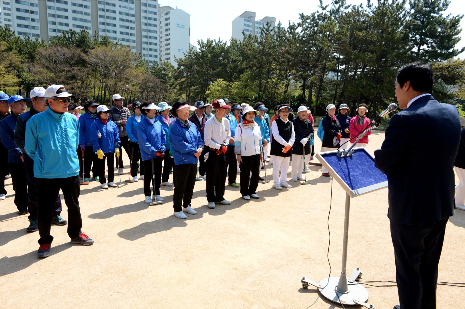 제16회 해운대구청장배 게이트볼대회 5