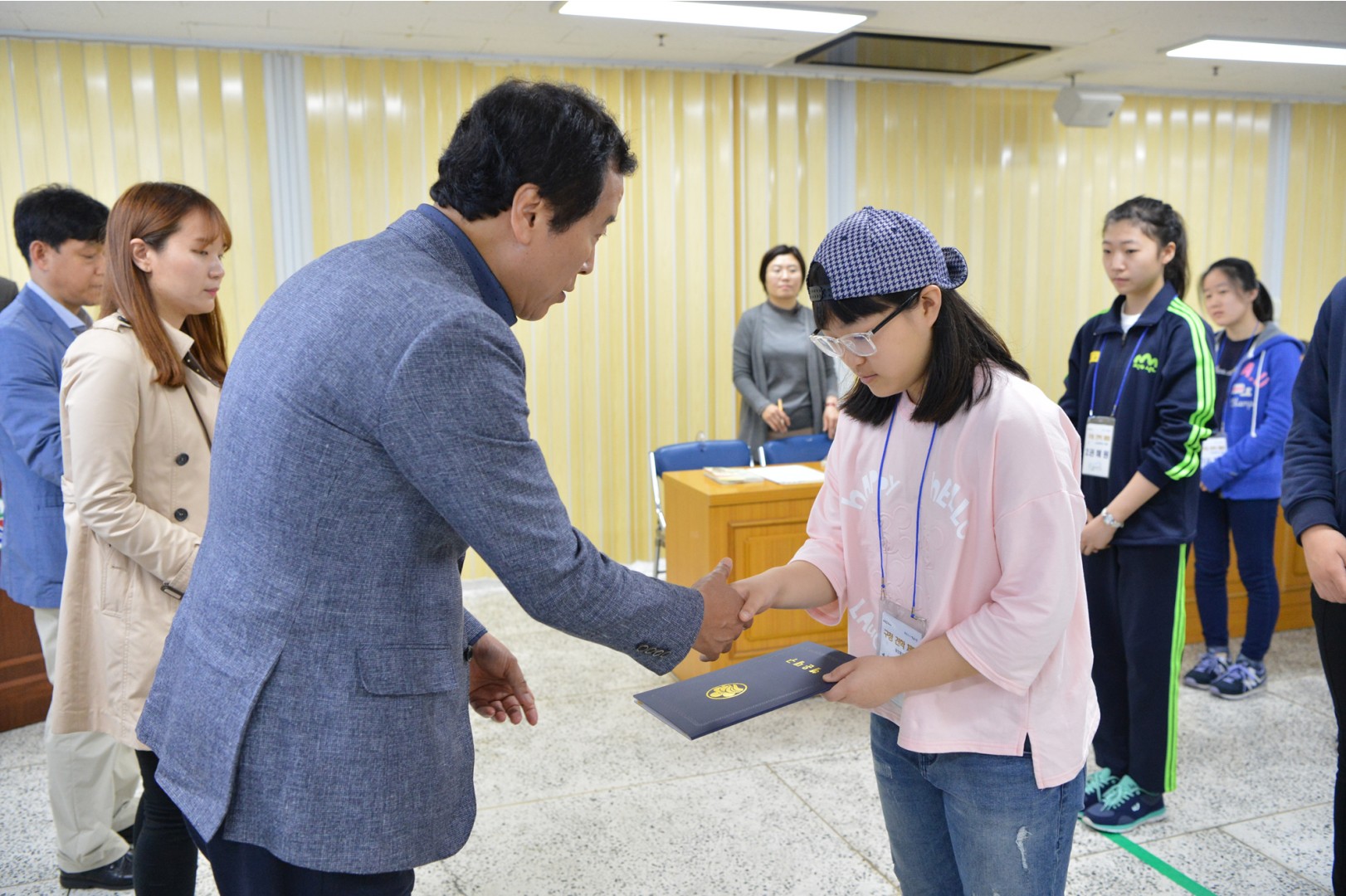 장산중 구청 견학체험 3