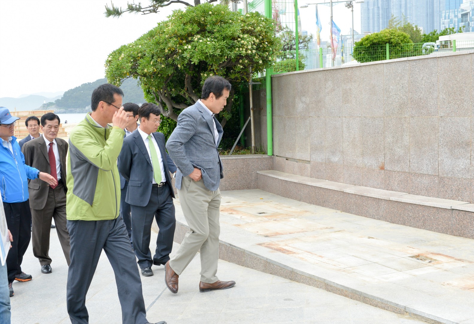 해운대해수욕장 현장점검 8