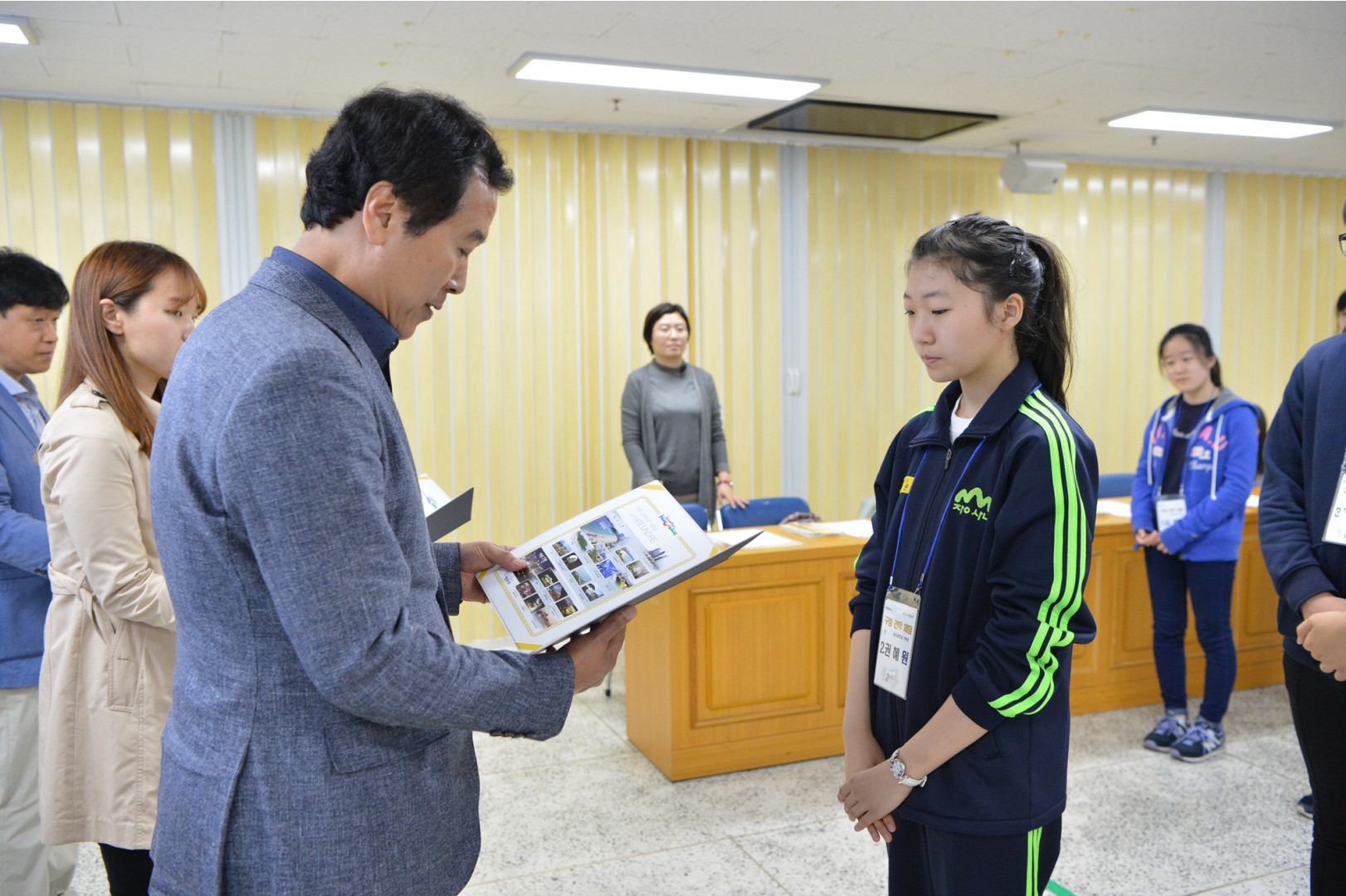 장산중 구청 견학체험 4