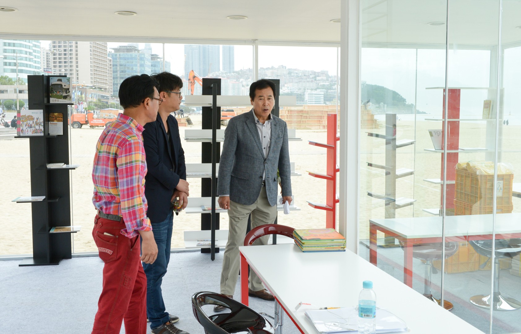 해운대해수욕장 현장점검 4