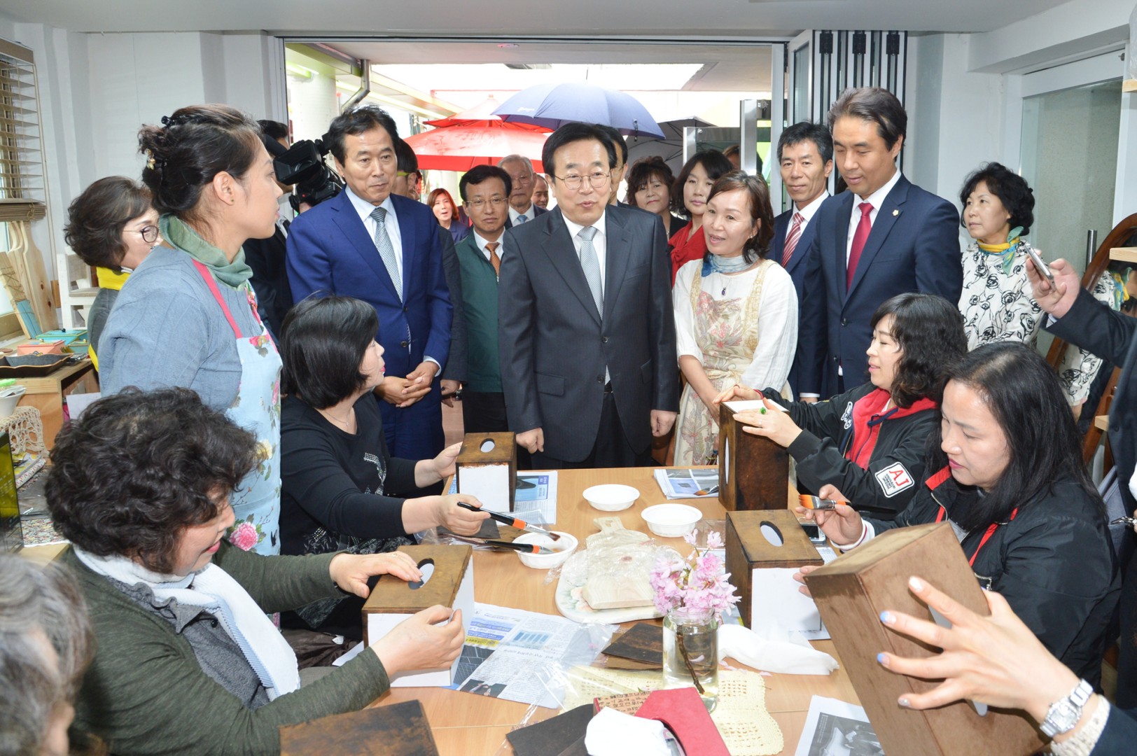 서병수 부산광역시장 우2동 공방방문 4