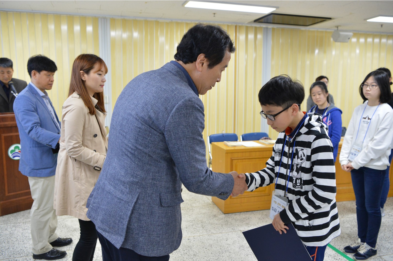 장산중 구청 견학체험 5