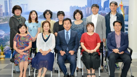 해운대신문 명예기자간담회