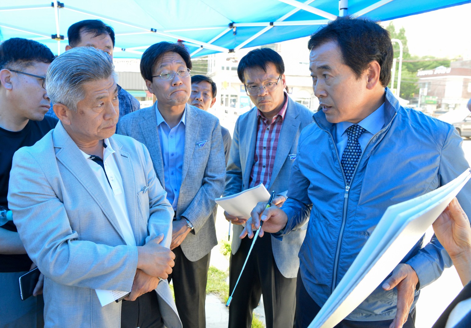 우2동 반상회 건의사항 현장방문 4