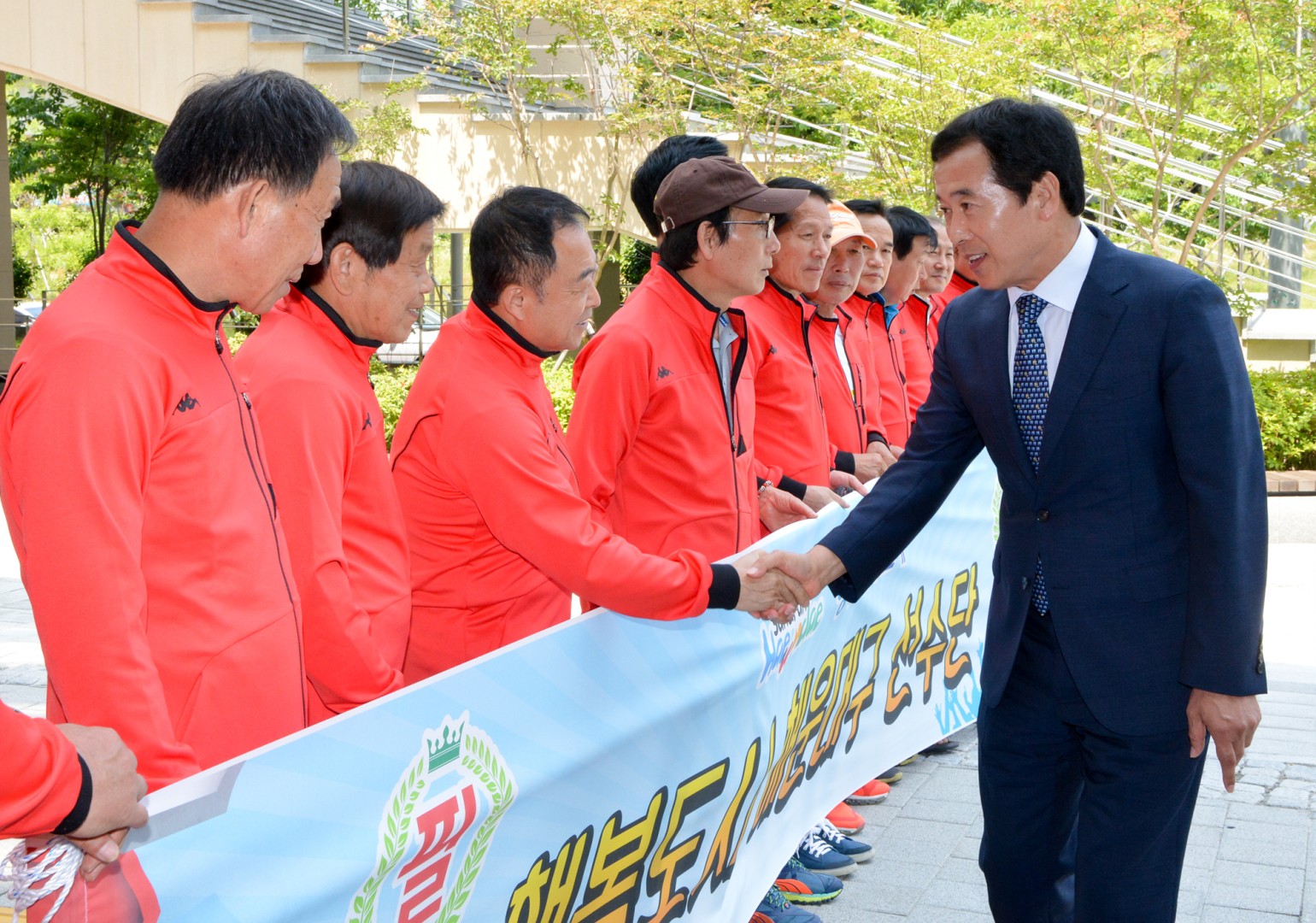 축구단 출정식 1
