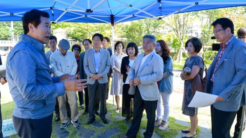 우2동 반상회 건의사항 현장방문
