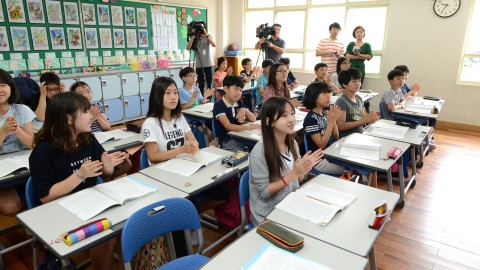 메르스 편지 답장 전달