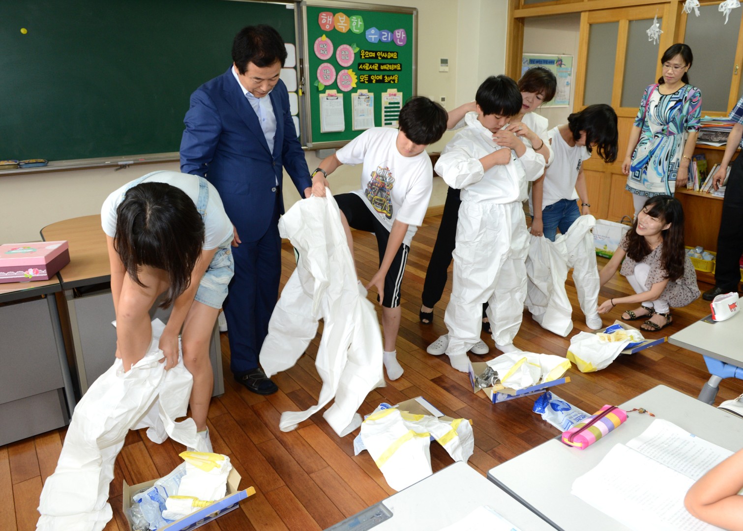 메르스 편지 답장 전달 5