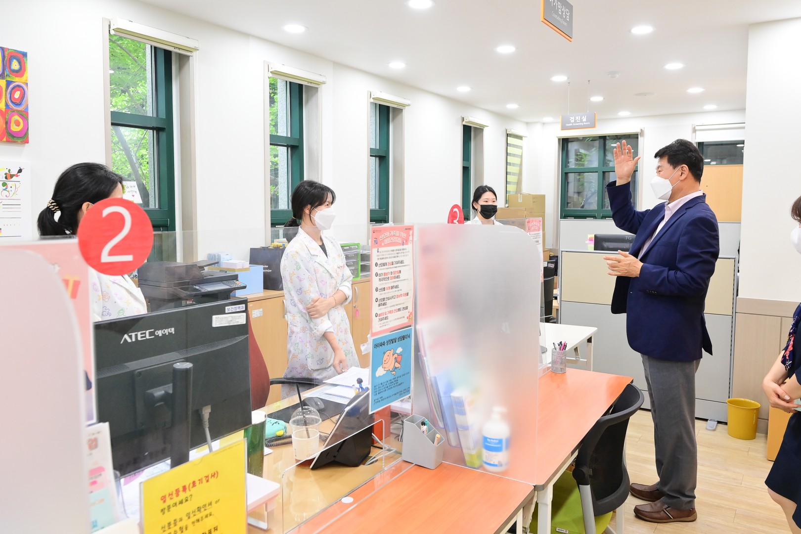 해운대 보건소 격려방문 16