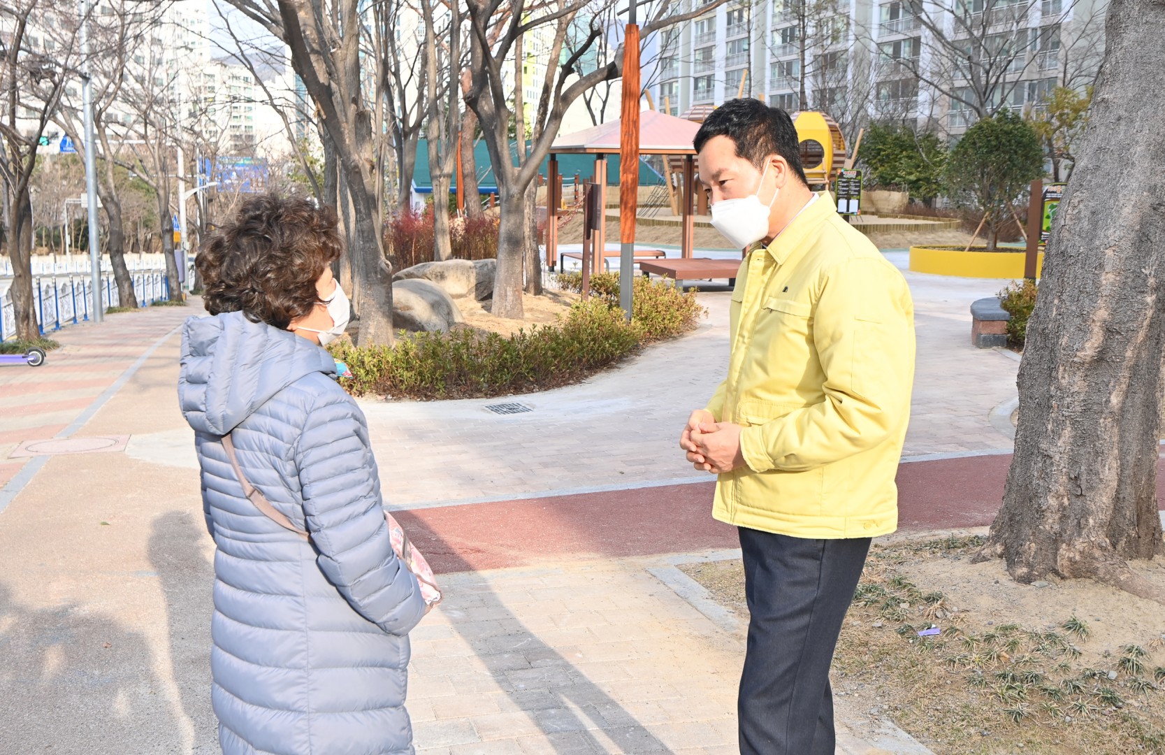 거미줄공원등 민원현장방문 4