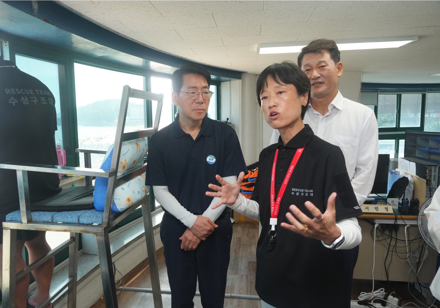 해양수산부 장관 해수욕장 현장점검 및 격려 방문 19