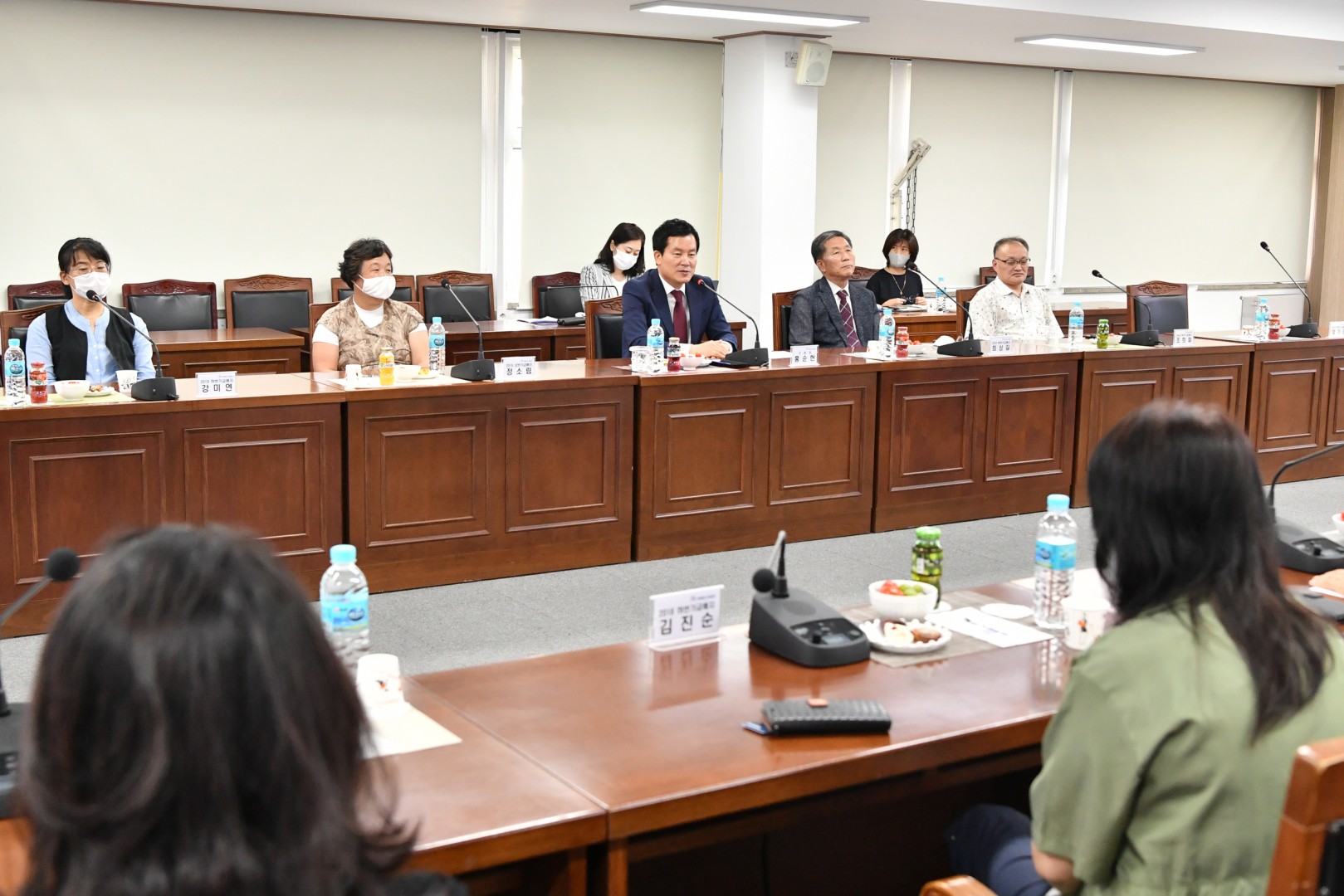 구청장과의 간담회 5