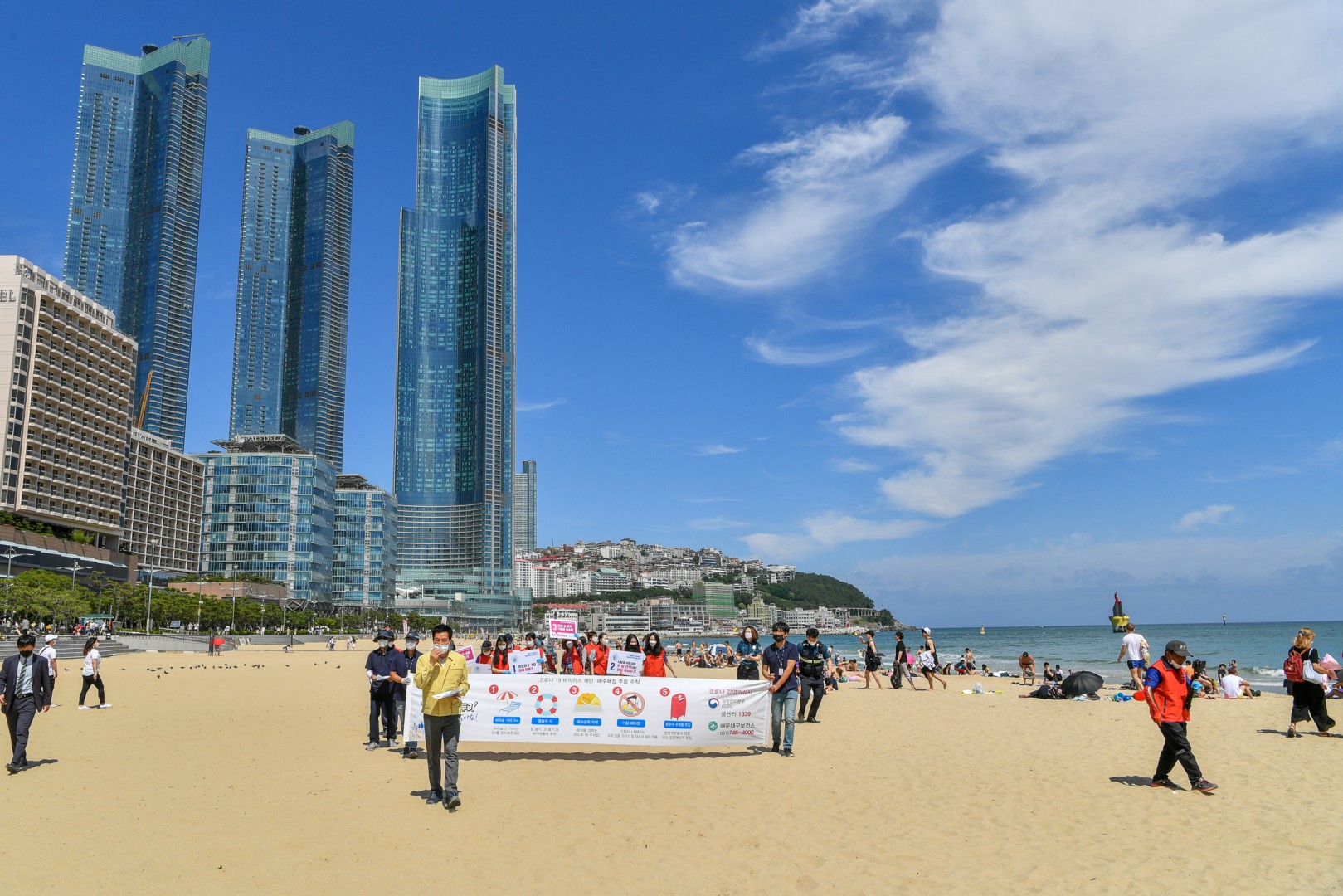 해수욕장 전면개장대비 방역 14