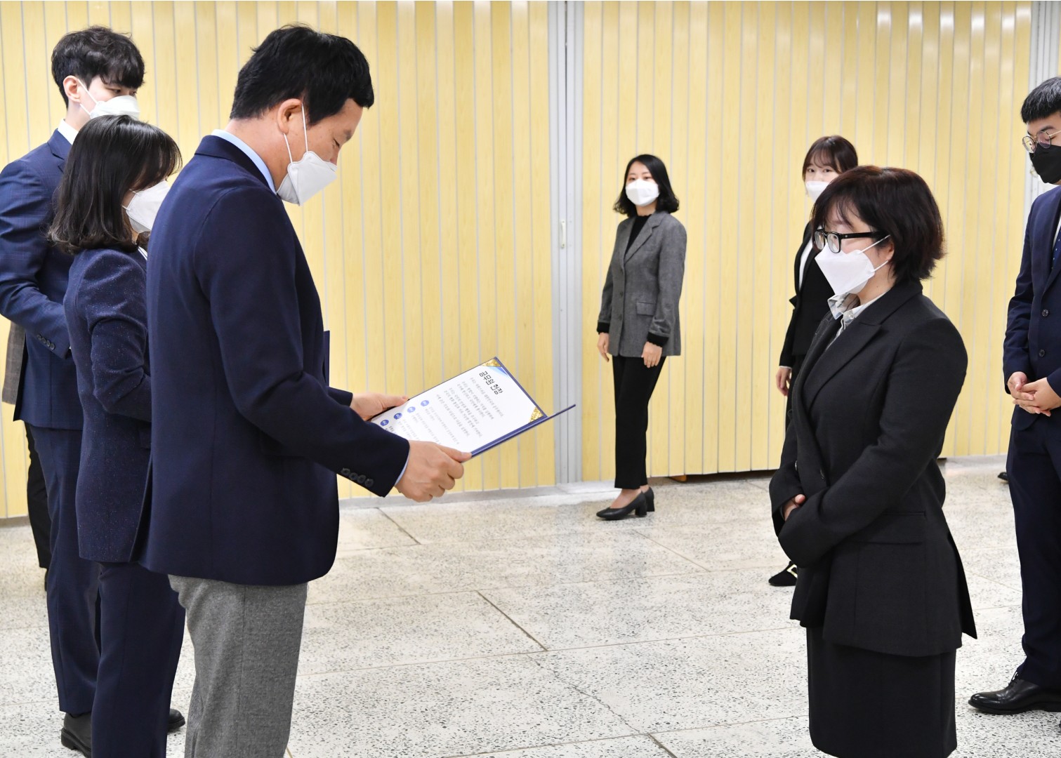 신규 임용장 7