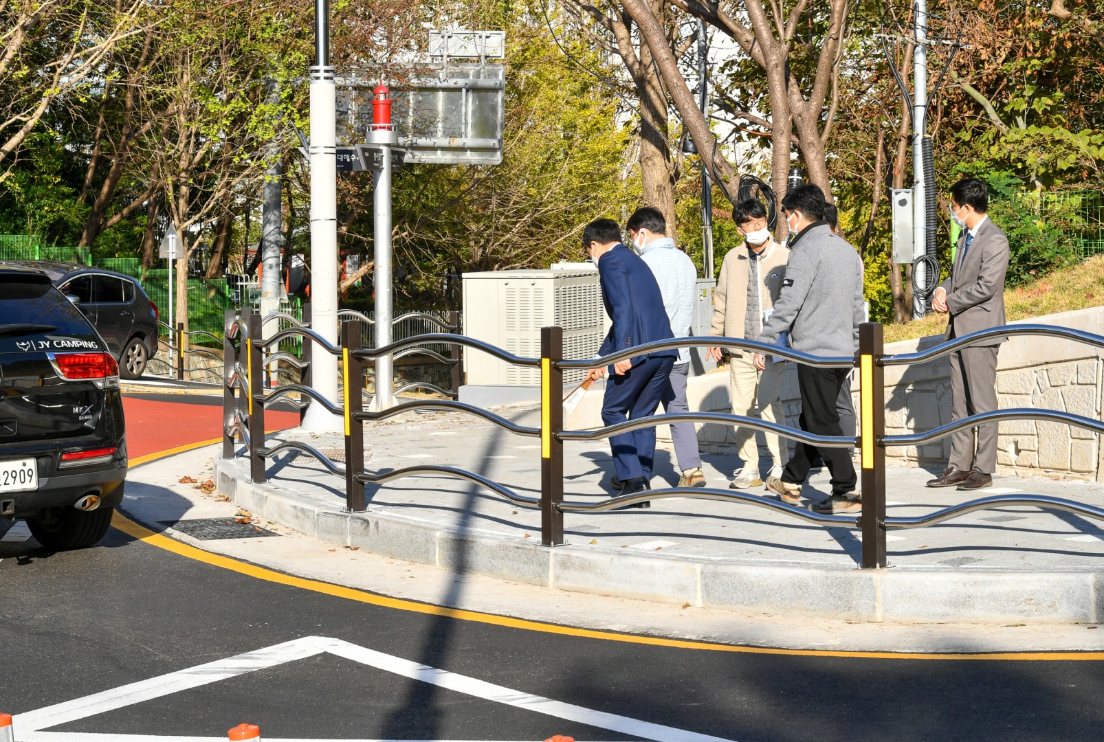 청사포교차로등 현장방문 14