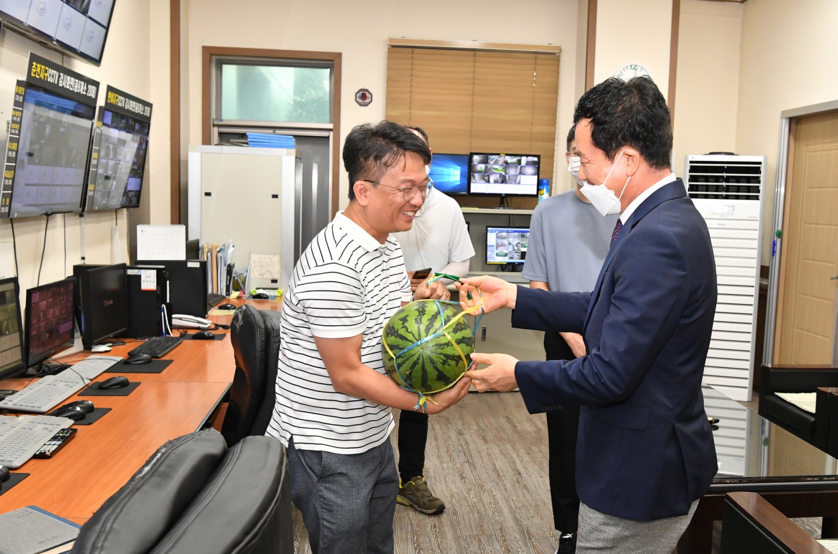 배수펌프장 근무자 격려 7