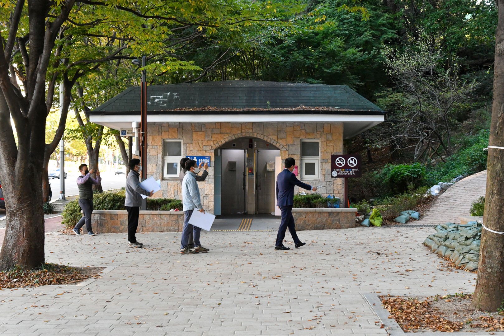 청사포교차로등 현장방문 15