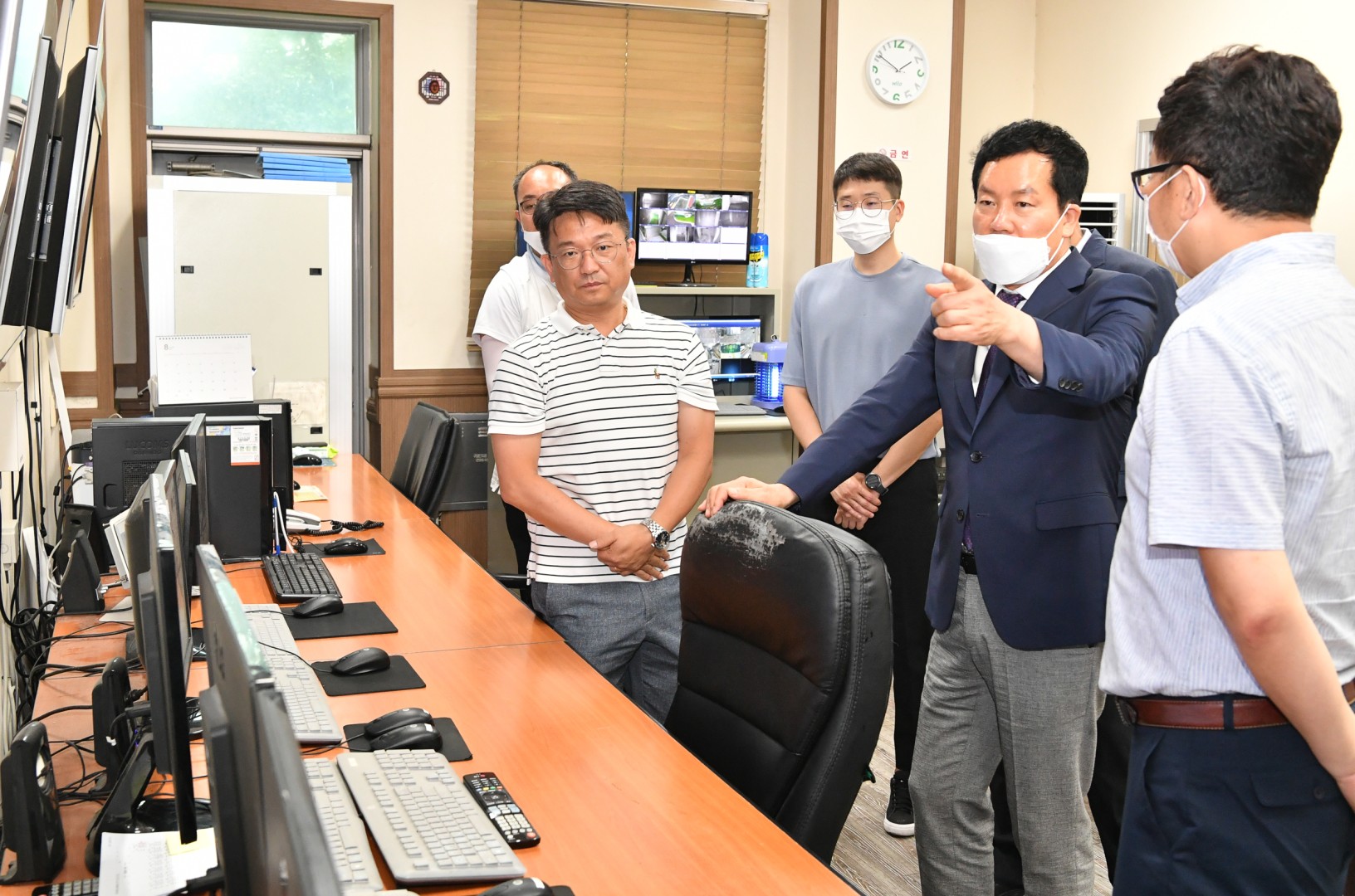 배수펌프장 근무자 격려 5