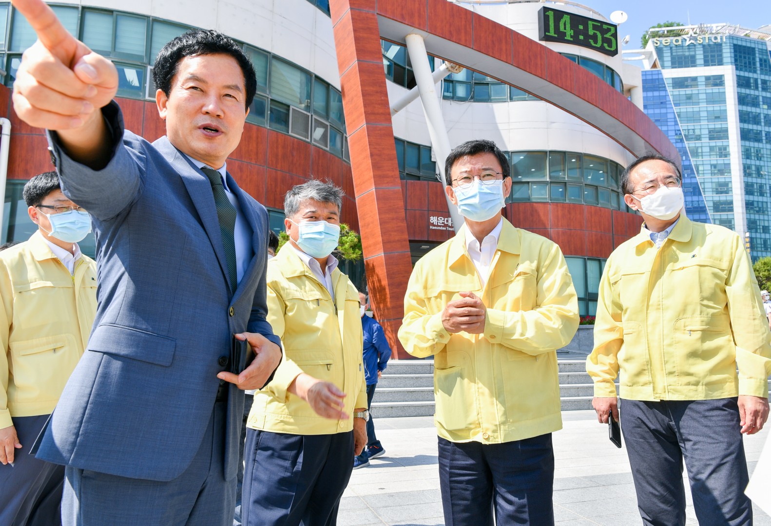 해수부장관 방문 1