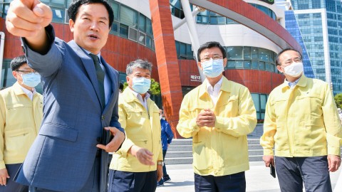 해수부장관 방문