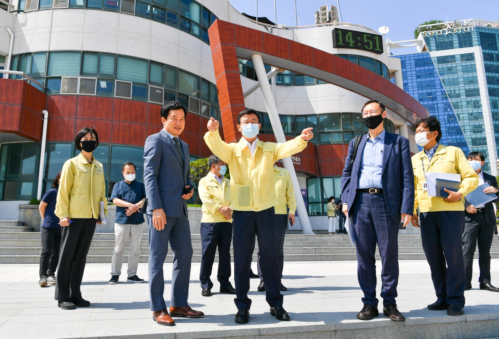 해수부장관 방문 5
