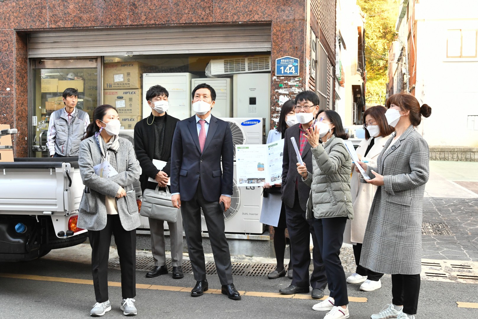 반송2동 뉴딜사업지 방문 9