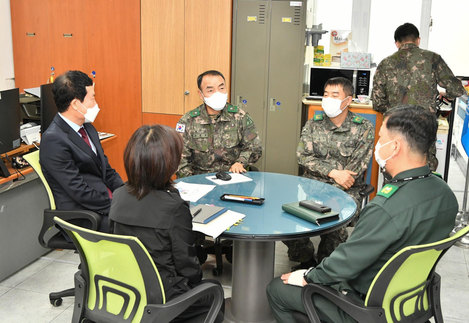 해운대구 기동대 방문 4