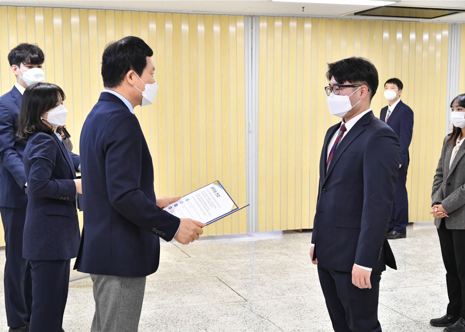 신규 임용장 20
