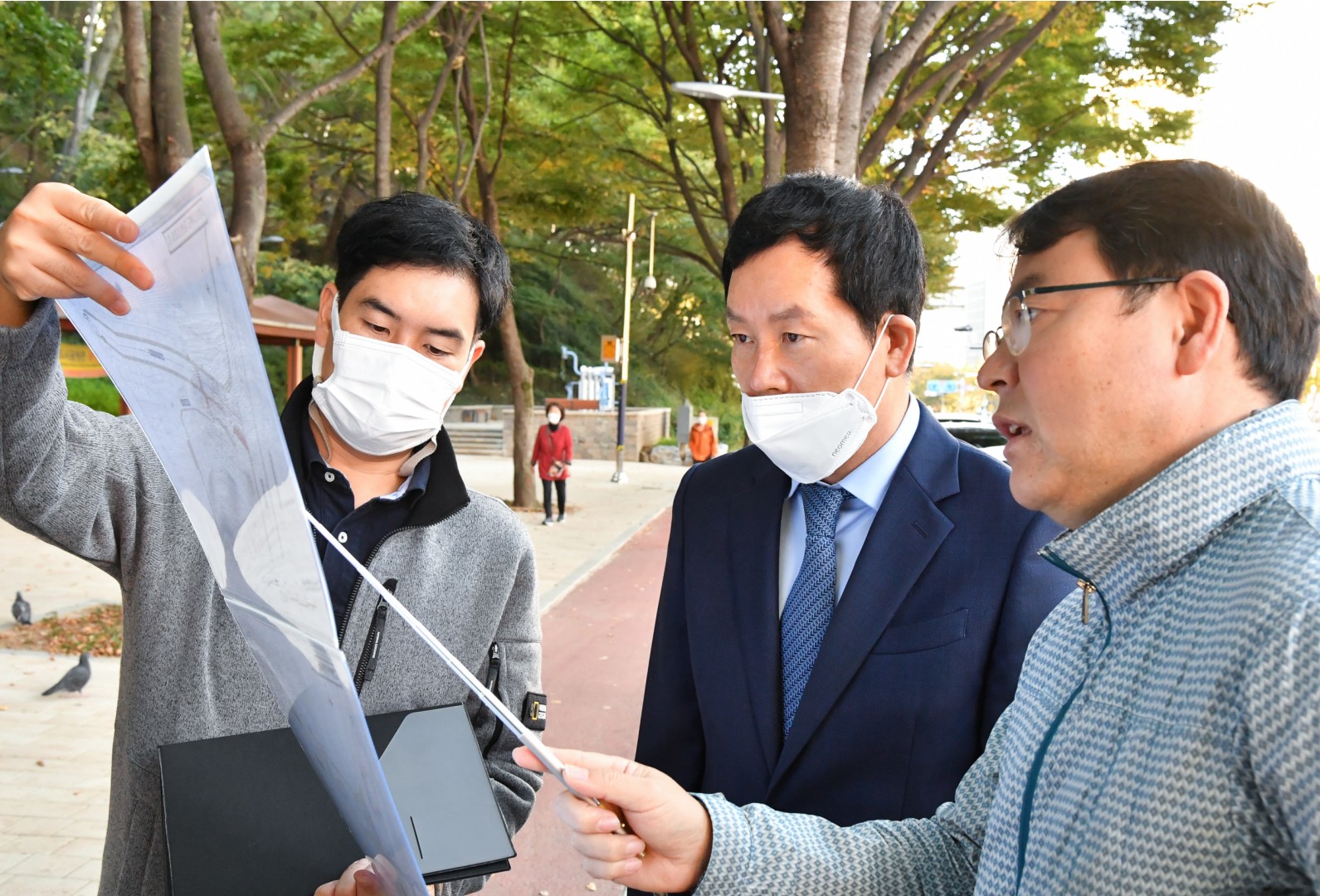 청사포교차로등 현장방문 19