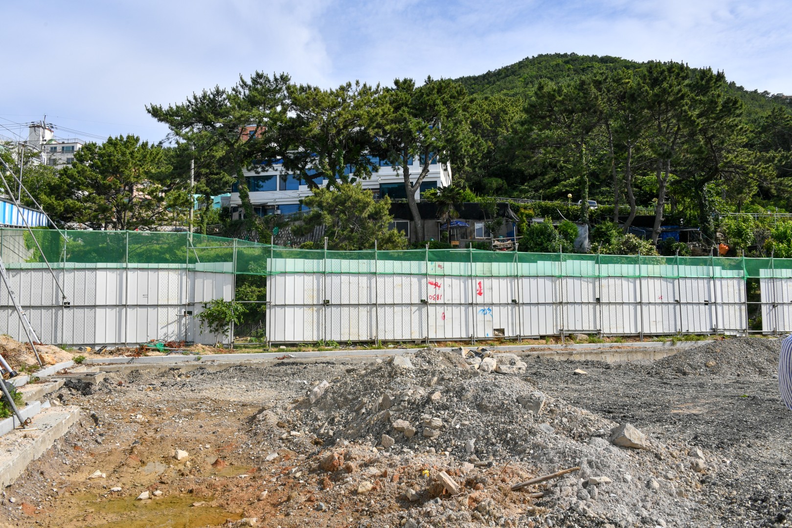 청사포 주차장 현장방문 4