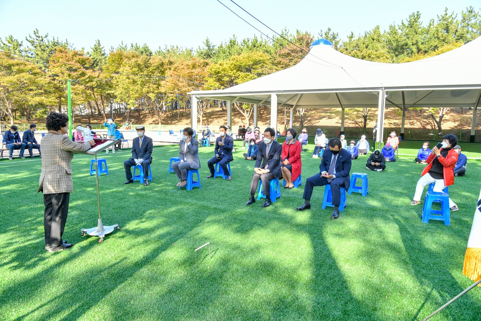 장산게이트볼장 준공식 10