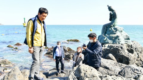 동백섬 순찰