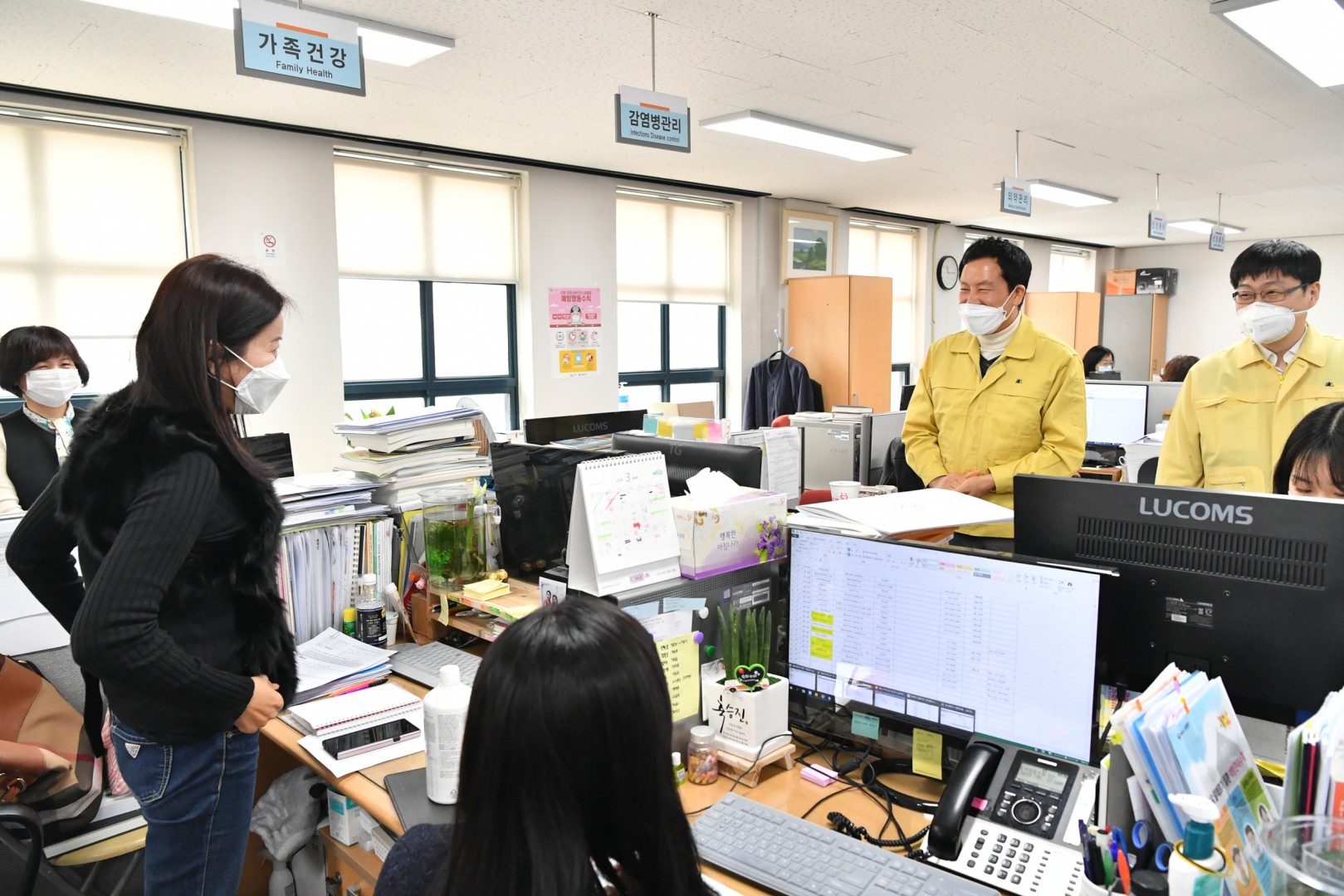 코로나19 보건소 격려 19