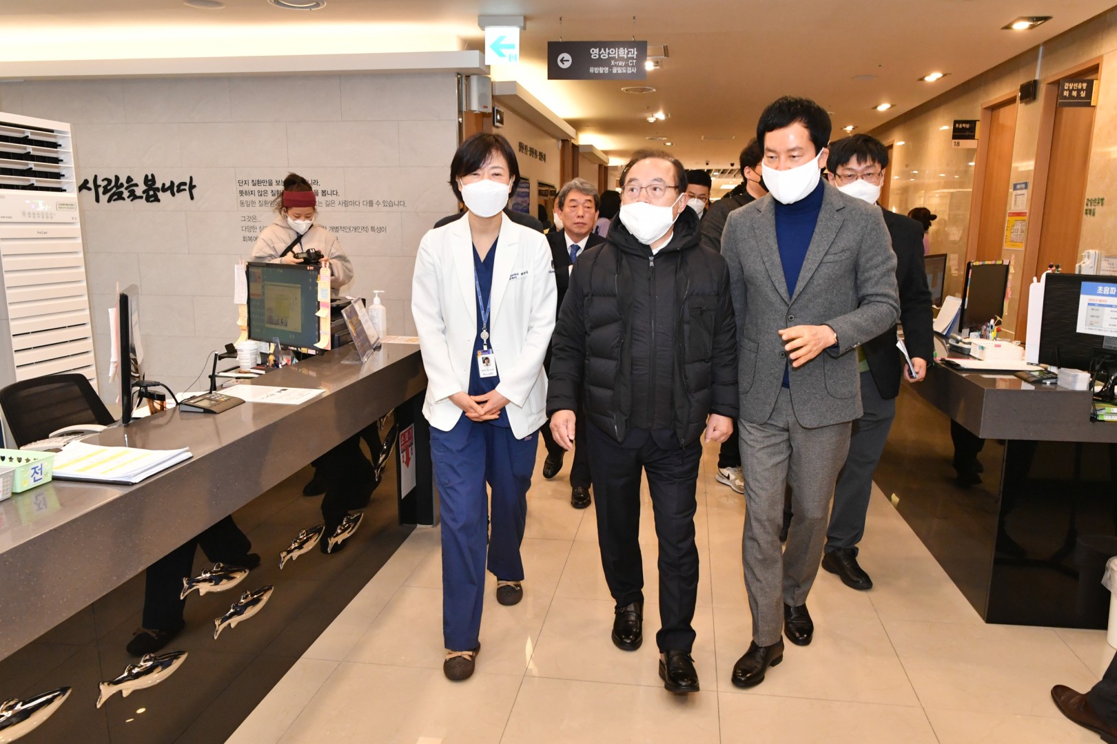 너눔과 행복병원 코호트 해제 격려 5