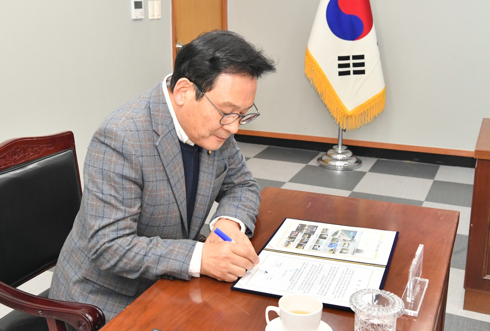 엘시티잎 보행로 펜스 철거협의 5