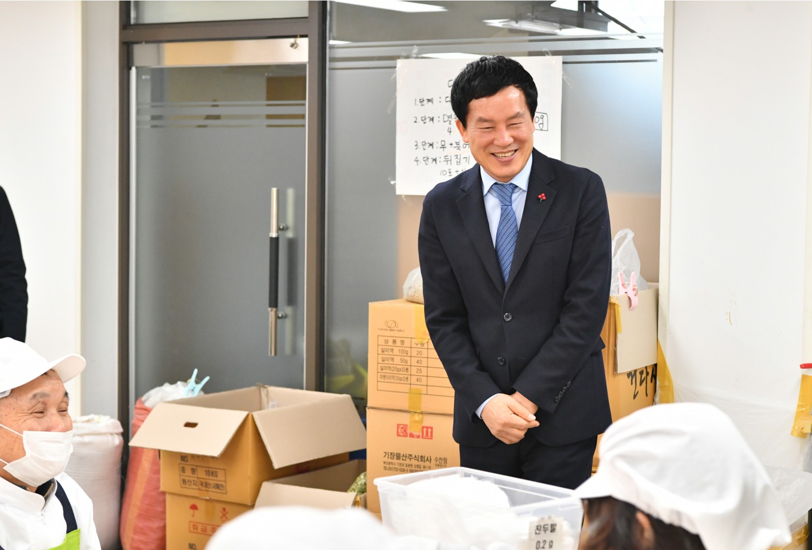 좌1동 어르신공동작업장 방문 6