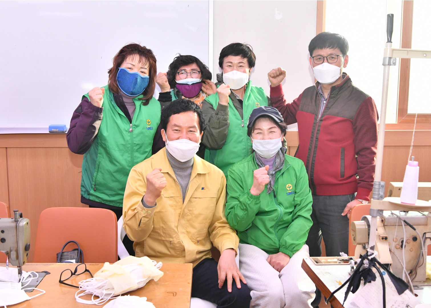 사랑의 수제면마스크 제작 22