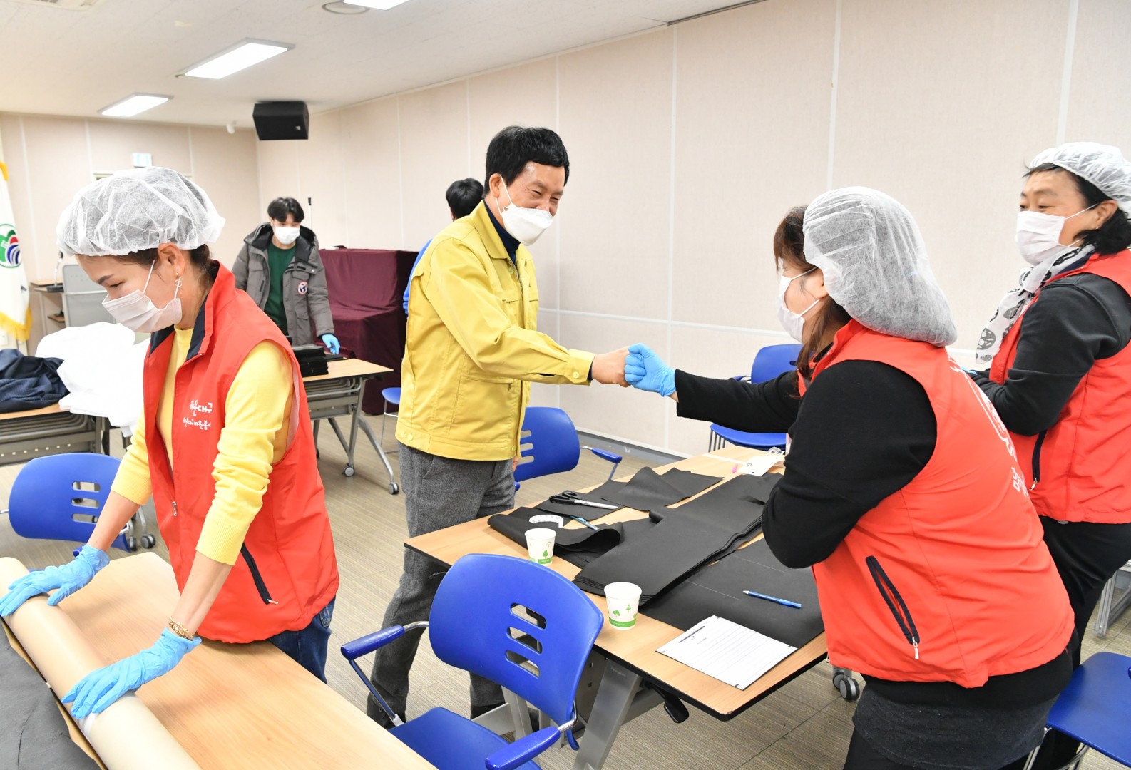 전문자원봉사단격려 7